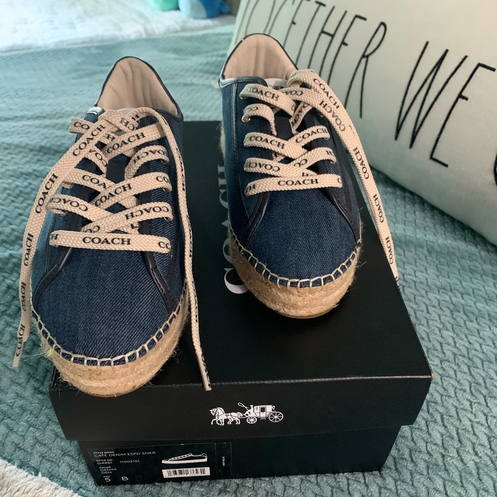 Coach Denim Shoes